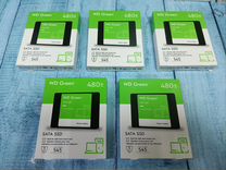 Новые SSD 480GB WD Green