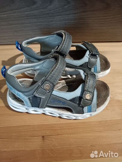 Сандали кожа