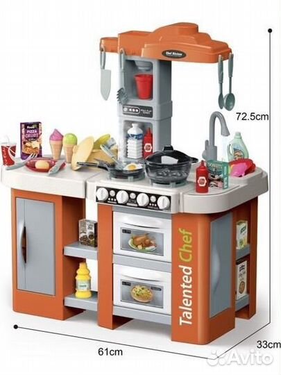 Детская кухня (новая), свет/звук/пар/вода