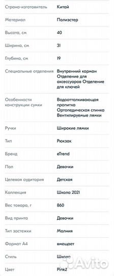 Новый школьный рюкзак 3D