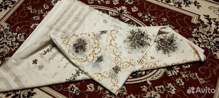 Тюль с люрексом