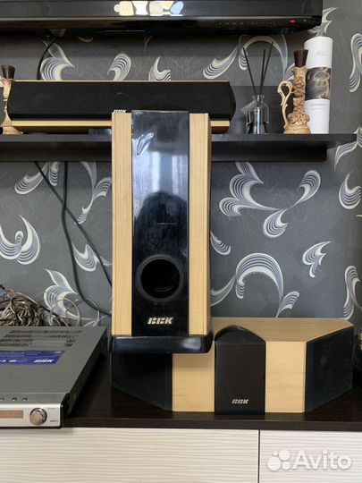 Домашний DVD-театр bbk 5.1 DK 1040S, караоке +