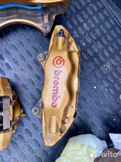 Комплект тормозной системы brembo gold