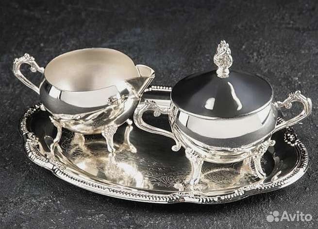 Кофейный/чайный сервировочный набор в стиле винтаж