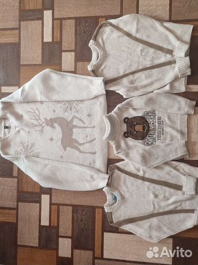 Новогодние свитера фемели лук