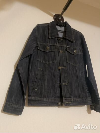 Джинсовая ветровка