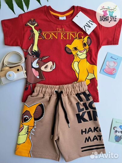 Костюм летний zara на мальчика