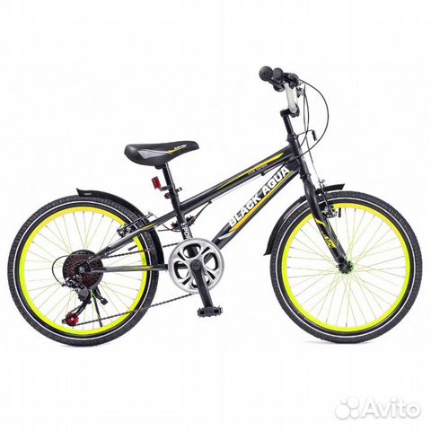 Велосипед 6ск Black Aqua Sport 20