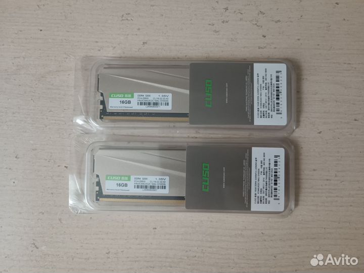 Ddr4 2*16 GB 3200 мгц