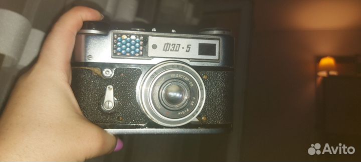 Ретро фотоаппарат