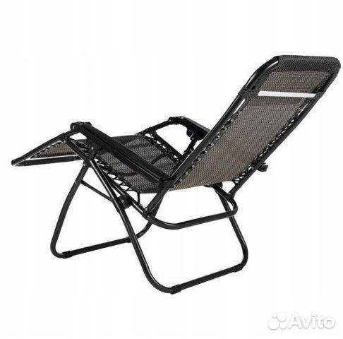 Кресло-шезлонг полоска В 18-1 до 80 кг