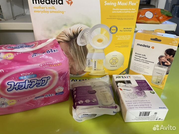 Молокоотсос medela электрический