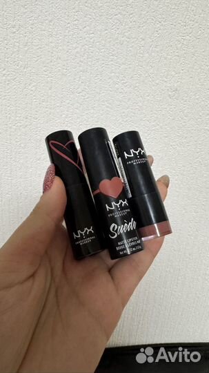 Помада NYX оригинал 3 штуки