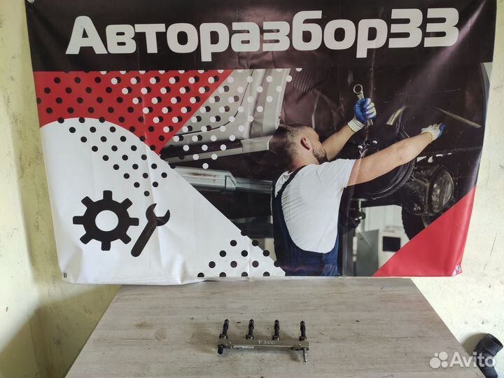 Топливная рампа Шевроле Авео Т300 Chevrolet Aveo