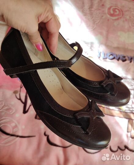 Туфли для девочки Котофей