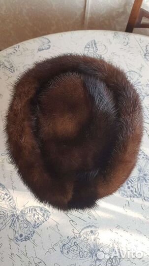 Шапка норковая женская