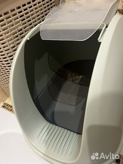 Кошачий туалет лоток домик