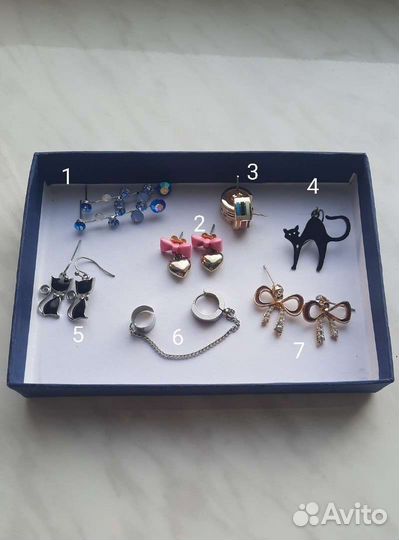 Бижутерия – серьги