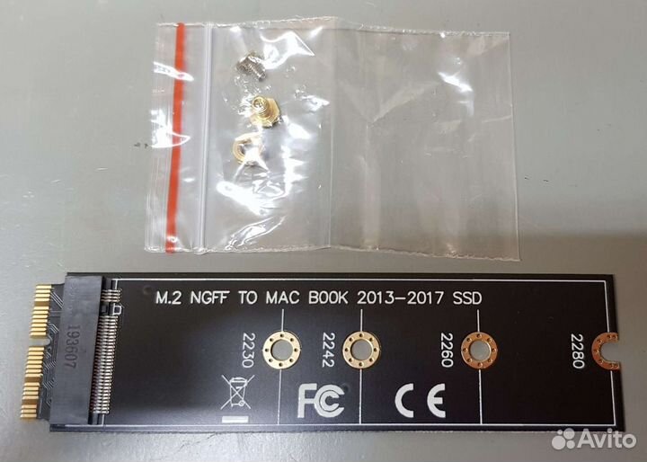 Переходник для установки M.2 SSD PCI-E nvme