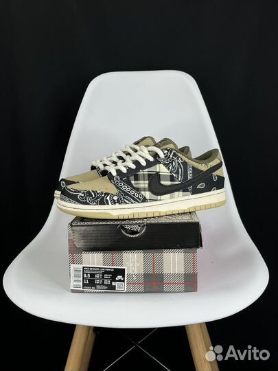 Кроссовки Nike SB Dunk Low Travis Scott Bandana