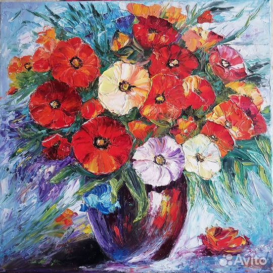 Картина маслом 50х50