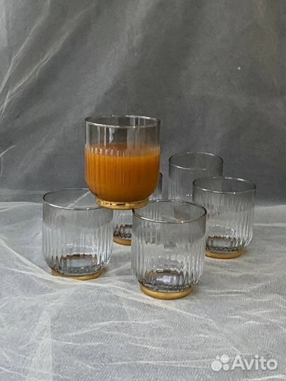 Набор стаканов для сока «фума»