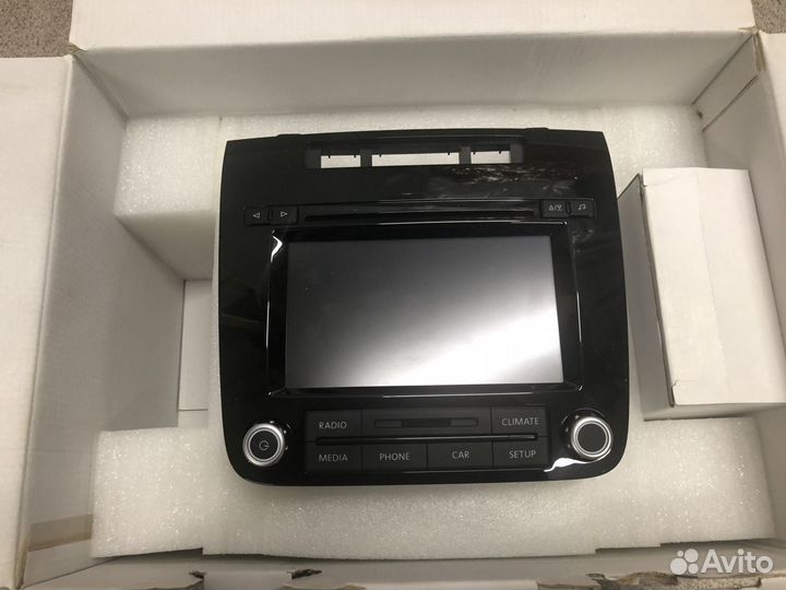 Магнитола штатная фольцваген туарег