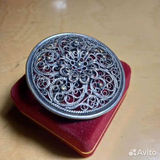 Винтажная брошь СССР