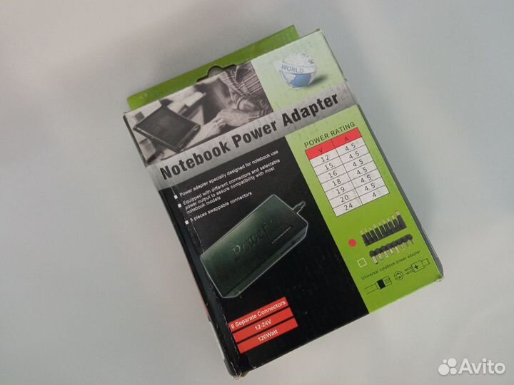 Универсальный бп для ноутбуков, мониторов и тд