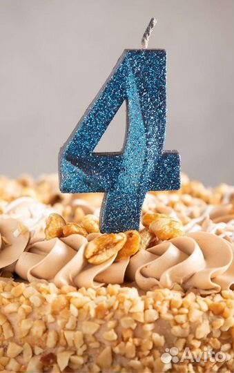 Свеча для торта новая