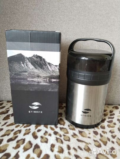 Термос для еды с контейнерами