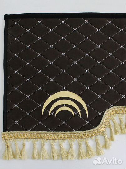 Ламбрекен для автобуса Yutong (коричневый)