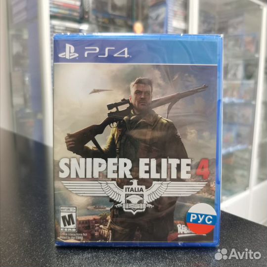 Sniper Elite 4 PS4 (новый)