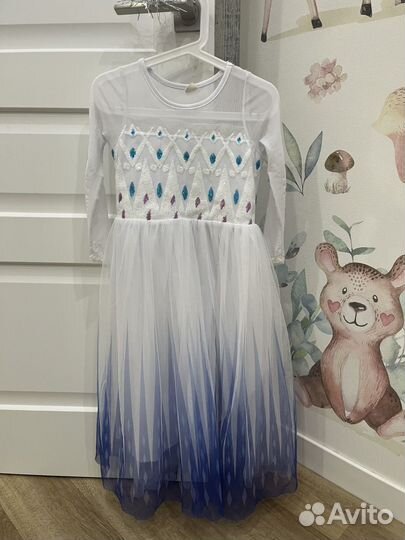Нарядное платье Эльзы 110