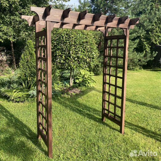 Пергола деревянная для сада