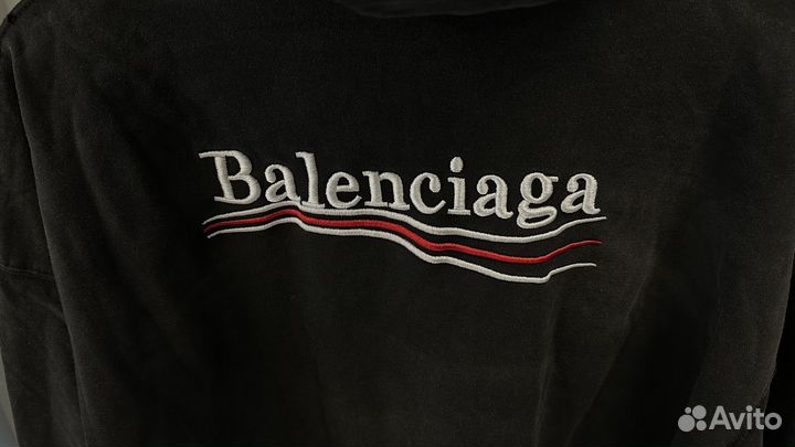 Зип худи balenciaga