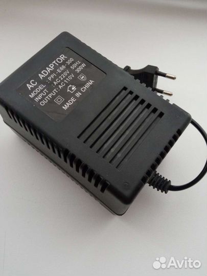 Понижающий трансформатор 220v 110v 300w