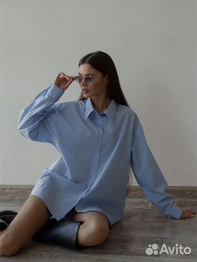 Рубашка оверсайз