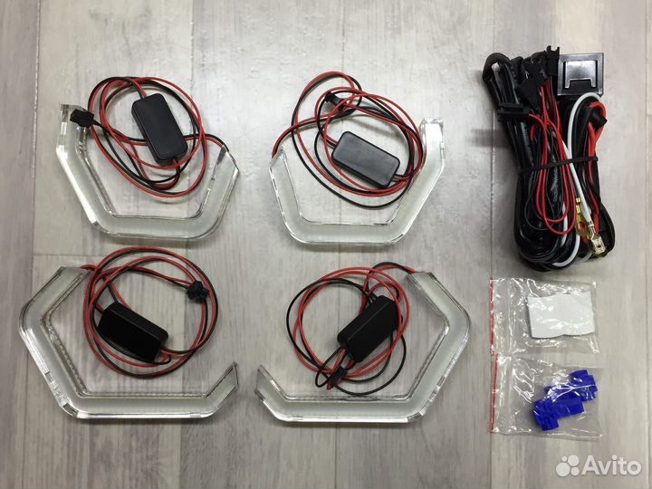 Ангельские глазки Iconic BMW M3 M4 E90, E92 Белые