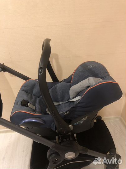 Коляска 2 в 1 Teutonia Be you V4 + автолюлька