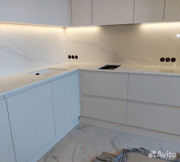 Подоконник из искусственного камня