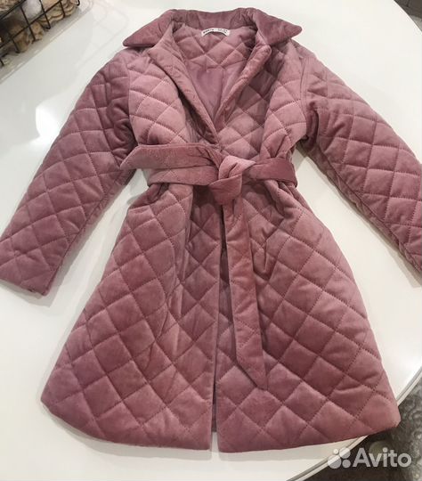 Стеганое пальто для девочки