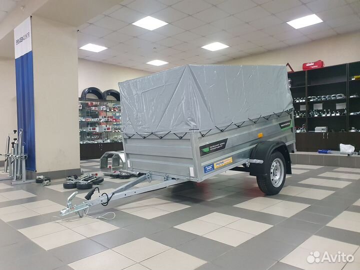 Прицеп Титан 2213 борт 500 тент 600