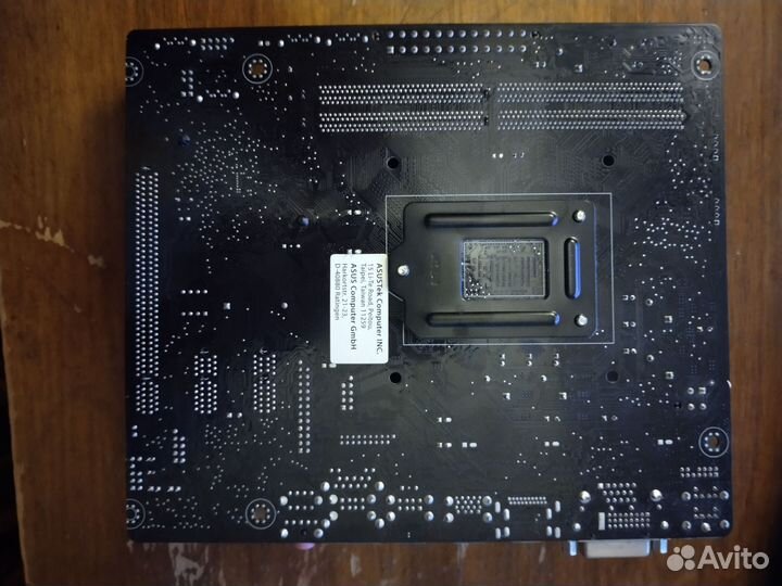 Материнская плата asus h110m-r