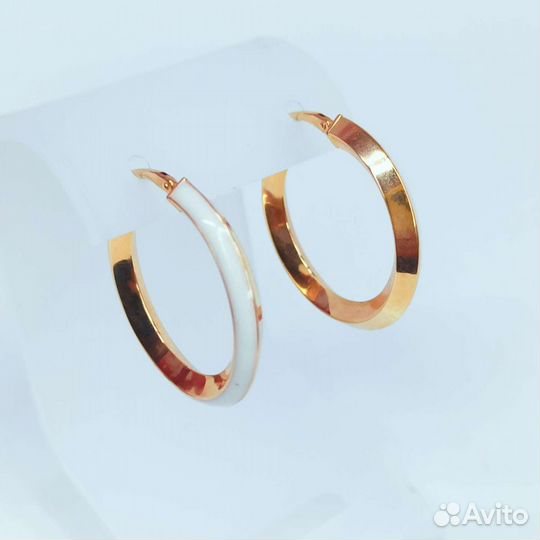 Золотые серьги