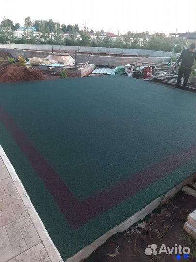 Покрытие из резиновой крошки