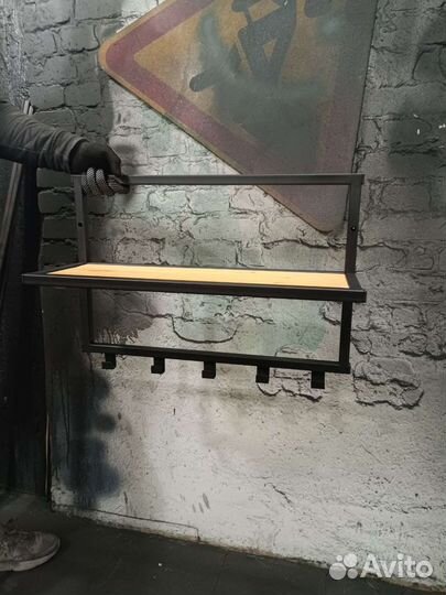 Вешалка в прихожую лофт