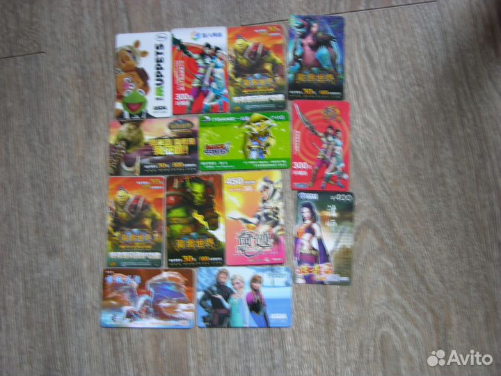 Пластиковые и телекарты: мультфильмы и комиксы