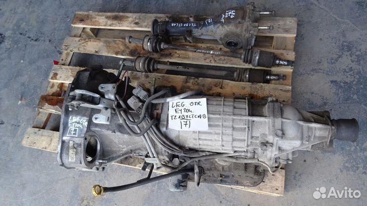 Subaru legacy IV 2007 коробка передач TZ1B7ltcab