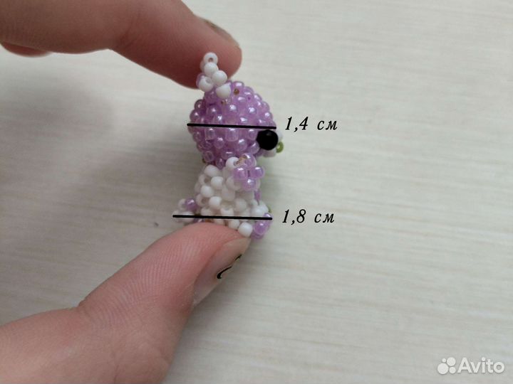 Игрушки из бисера